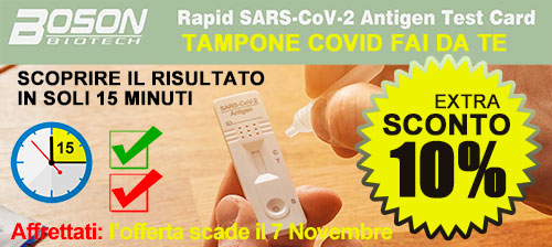Tampone Rapido Autodiagnosi Test Fai Da Te per COVID-19
