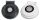Quick down footswitch 900D Grey Push button White cover #Q900DW