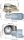 Quick ALEPH AL3 1024D 1000W 24V Vertical Aluminium Windlass with drum Ø130mm QAL31024D