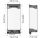 Quick Caricabatteria SBC NRG+ Mini 365FR 15A 24V 3 uscite 114x252x71mm #QSBC365NRG