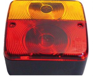 Fanale posteriore DX 3 funzioni 2 lampadine #OS0202105