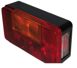 LEFT rear light 5 functions 4 bulbs  #OS0202109