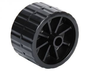 Side roller, black 75 mm Ø hole 17 mm  #OS0202905