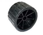 Side roller, black 75 mm Ø hole 17 mm  #OS0202908