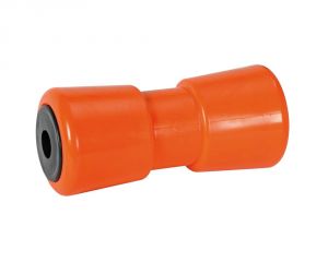 Central roller, orange 185 mm Ø hole 21 mm  #OS0202943