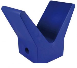 Blue rubber bow stop 105 x 67 x 124 mm  #OS0202980