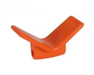 Orange low stop in polyurethane 105 x 67 x 124 mm   #OS0202981