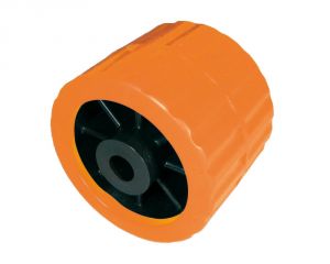Orange side roller 75 mm Ø hole 15 mm  #OS0203106