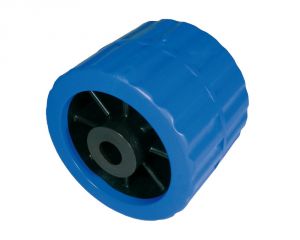 Side roller Ø 100mm Length 75mm Ø Hole 15mm Blue colour #OS0203111