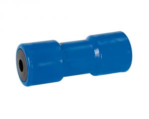 Blue central rolle 200 mm Ø hole 21 mm  #OS0203209