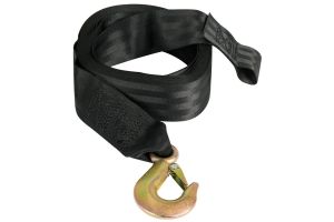 10 m Nylon winch strap with snap hook  #OS0209003