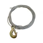 Galvanised steel Windlass cable 5 mm x 4.5 m  #OS0209100