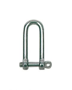 Long Stainless steel shackle with screw-lock Pin 6 mm #N61641100462