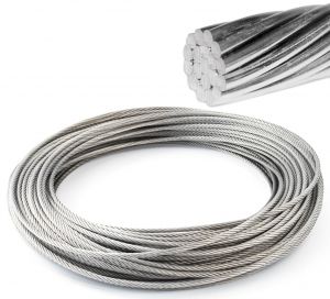 Stainless steel 19-strand wire rope 10mm Spool 100mt #OS0317110