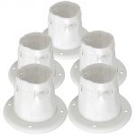 Cuffia passacavi PVC bianca Ø esterno 105mm CF 5pz #OS0340700