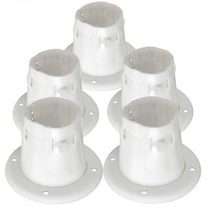 Cuffia passacavi PVC bianca Ø esterno 105mm CF 5pz #OS0340700