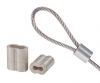 Galvanised copper splicing sleeve Cable Ø 2mm 10 piece pack #OS0456902