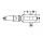 LEWMAR stainless steel fork terminal for cables Ø 8mm #OS0502008