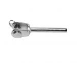 Stainless steel press fit fork terminal for cables Ø 12mm #OS0519112