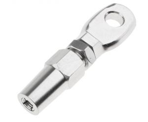 Stainless steel eyelet terminal for cables Ø 3mm #OS0521903