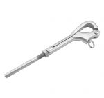 Stainless steel pelican hook for stainless steel cables Ø 3mm #OS0528301
