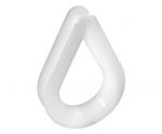 Redancia in nylon bianco cavo Ø 4 mm #N11042800311