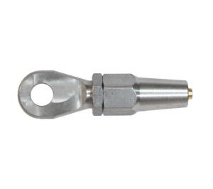 Stainless steel splicing eyelet terminal for cables Ø 8mm #OS0566080