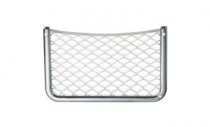 Storage/object holder net with chrome plated brass frame 34,5x22cm #OS0633201