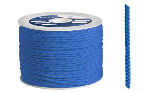 Polypropylene braid Ø 2mm Blue 500mt spool #OS0642002BL