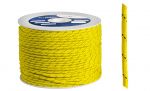 Treccia in polipropilene Ø 4mm Gialla Rotolo da 200mt #OS0642004GI