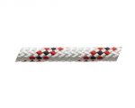 Marlow Marlowbraid with Fleck Ø 10mm White with red fleck 200mt spool #OS0643210RO