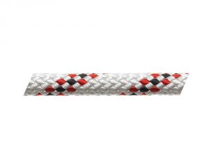 Marlow Marlowbraid Fleck Bianco con Segnalino Rosso Ø 14mm Bobina da 100mt #OS0643214RO