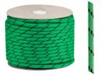 Polyester sheet matt finish Ø 6mm Green 200mt spool High strength #OS0643706VE