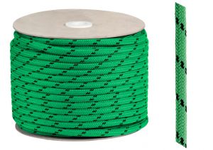 Polyester sheet matt finish Ø 6mm Green 200mt spool High strength #OS0643706VE