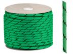 Polyester sheet matt finish Ø 8mm Green 200mt spool High strength #OS0643708VE