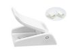 White plastic buckle for straps up to 30mm screw mount #OS0644130