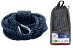 High-strength spliced mooring line Ø 16mm 8mt Blue #OS0644335