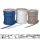 Treccia piatta in polipropilene a 32 fusi per parabordi Ø18mm 50m Nera OS0644482