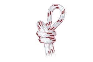 Dyneema braid Ø 2mm 100mt spool White with red flecks #OS0645902