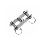 Stainless steel swivel with rotating coupling 14x 42mm Pin 8mm #OS0807108