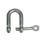 Stainless steel  U-shackle with captive pin 12mm #OS0822012