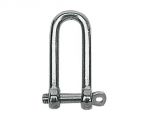 Stainless steel long shackle 4mm 10 piece pack #OS0832304