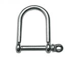 Stainless steel wide jaw D-shackle 5mm 10 piece pack #OS0832505