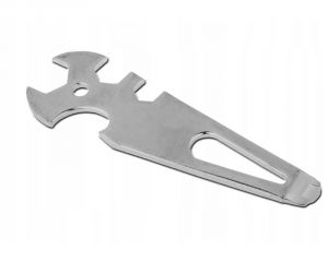 Stainless steel multi-purpose tool Unshackling device and bottle opener #OS0836006