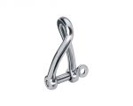 Grillo ritorto in acciaio inox Ø A 10mm #OS0885610