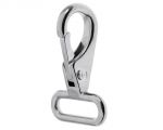 Stainless steel snap hook for webbing 25mm 10 piece pack #OS0925000