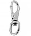 Stainless steel snap hook with swivel L.69mm #OS0925100