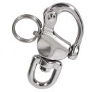Stainless steel snap shackle for spinnaker 70mm #N60641000428