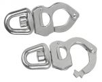 Stainless steel snap shackle for spinnaker 85mm #OS0985501