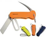 Stainless steel sail knife Blade 65mm Orange handle #OS1028512